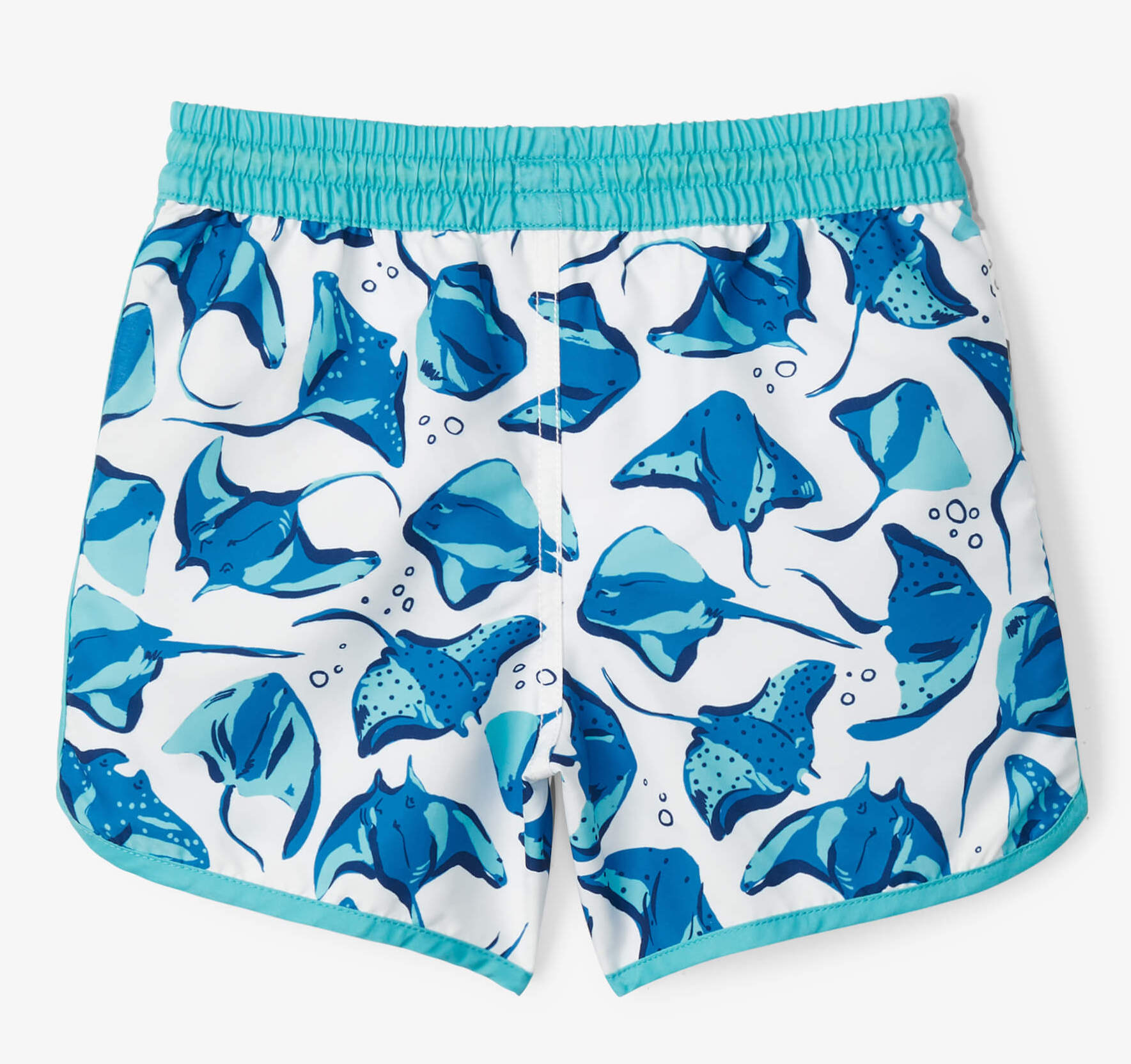 S23RRK1383_A Hatley Badeshort - Swimshort - Sting Rays - Meeresblaue Rochen