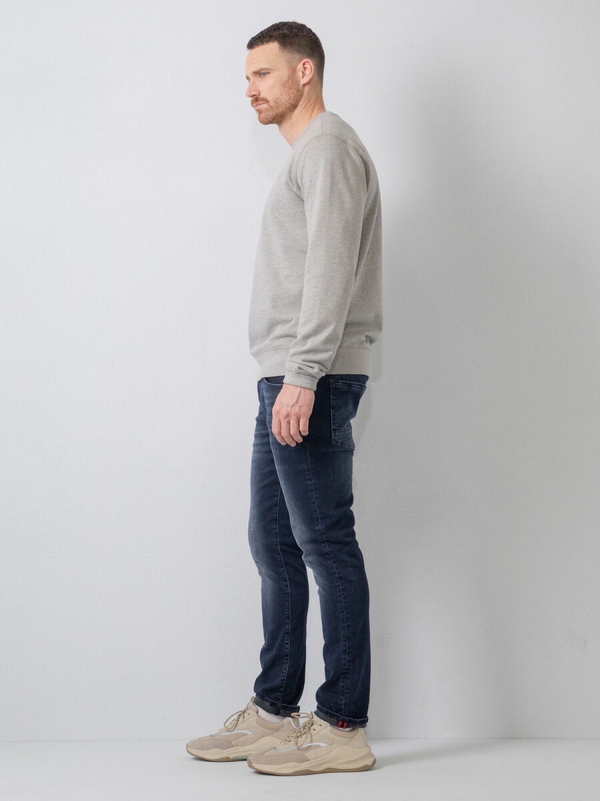 Petrol Industries Jackson Slim Fit Jeans in Dunkelblaues Denim
