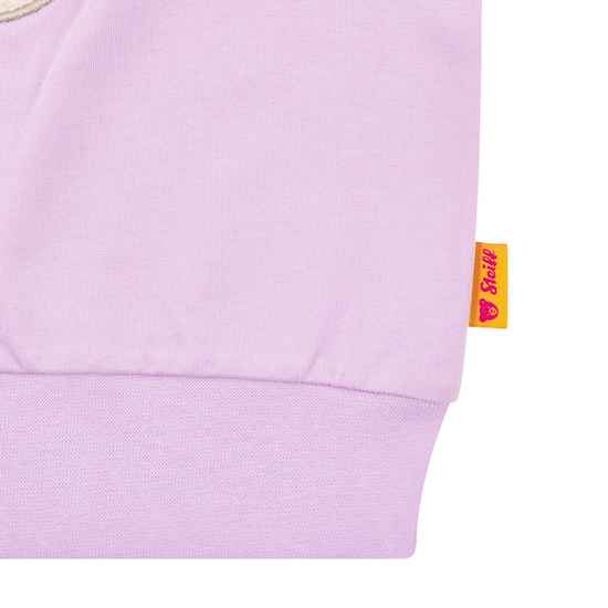 Steiff Baby Sweatshirt in Orchid Bouquet- Bär mit Kirschen