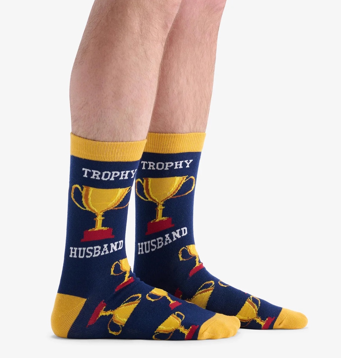 Little Blue House Herrensocken in Blau - Trophy Husband