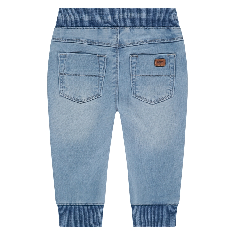 Babyface Baby Boys Soft Jog Denim Jeans mit Elastischem Bund in Hellblau