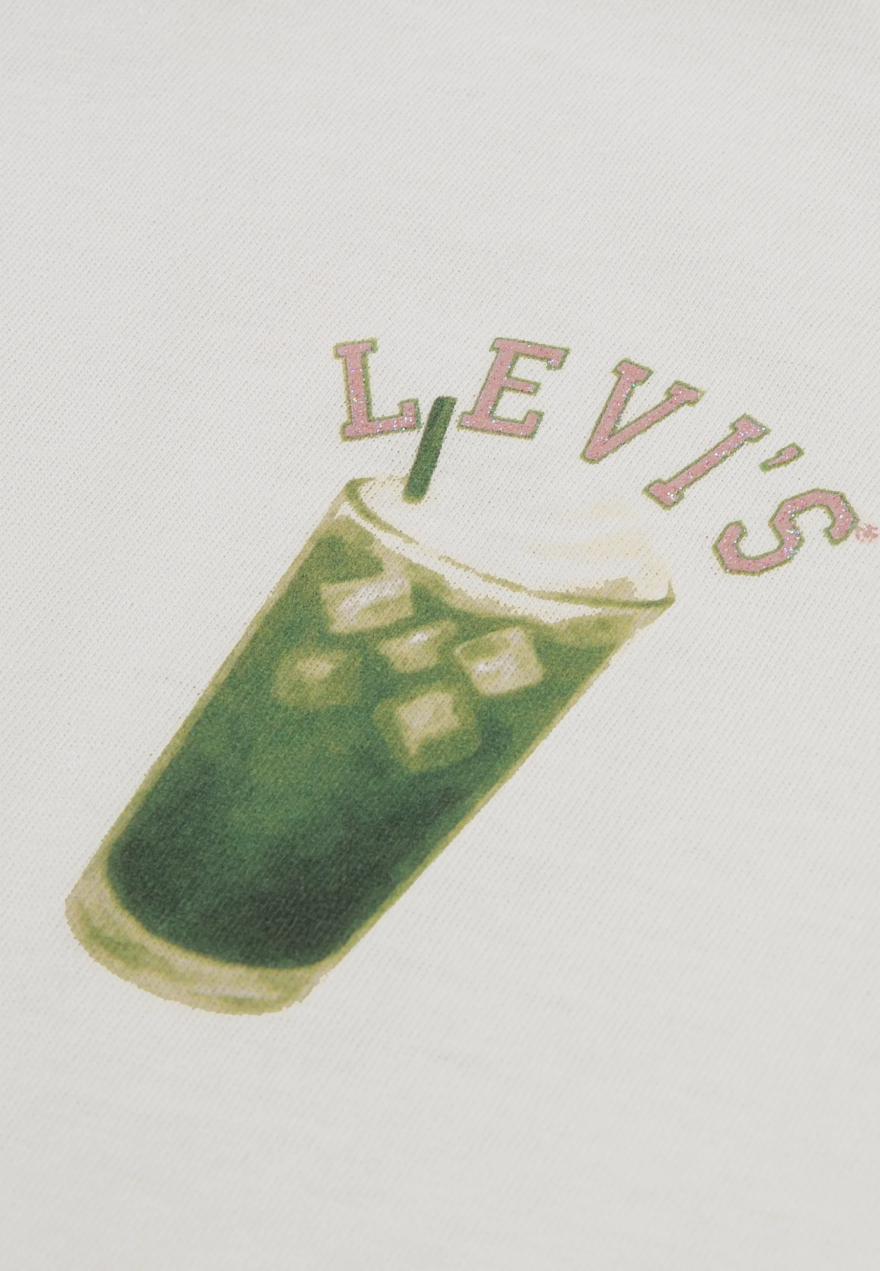 Levis Mädchen T-Shirt in Creme - My Perfect Matcha