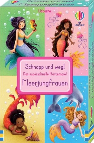 67759935z Usborne Schnapp und Weg! Das superschnelle Kartenspiel Meerjungfrauen
