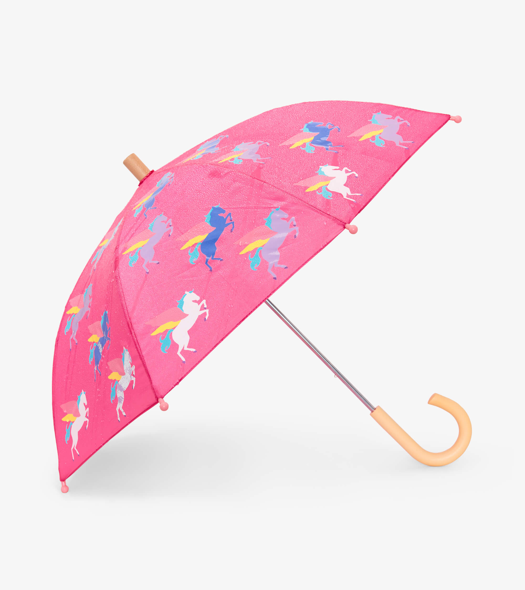 Hatley Regenschirm - Farbwechsel Pegasus Pferde auf Pink