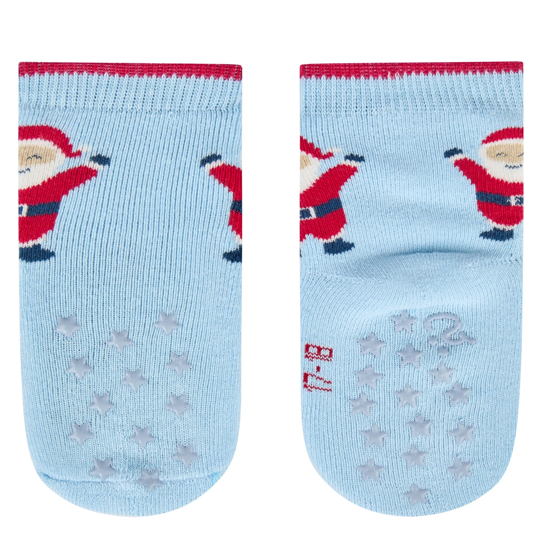 Sterntaler ABS-Socken Stoppersocken Doppelpack 2er Pack Santa und Tannenbaum