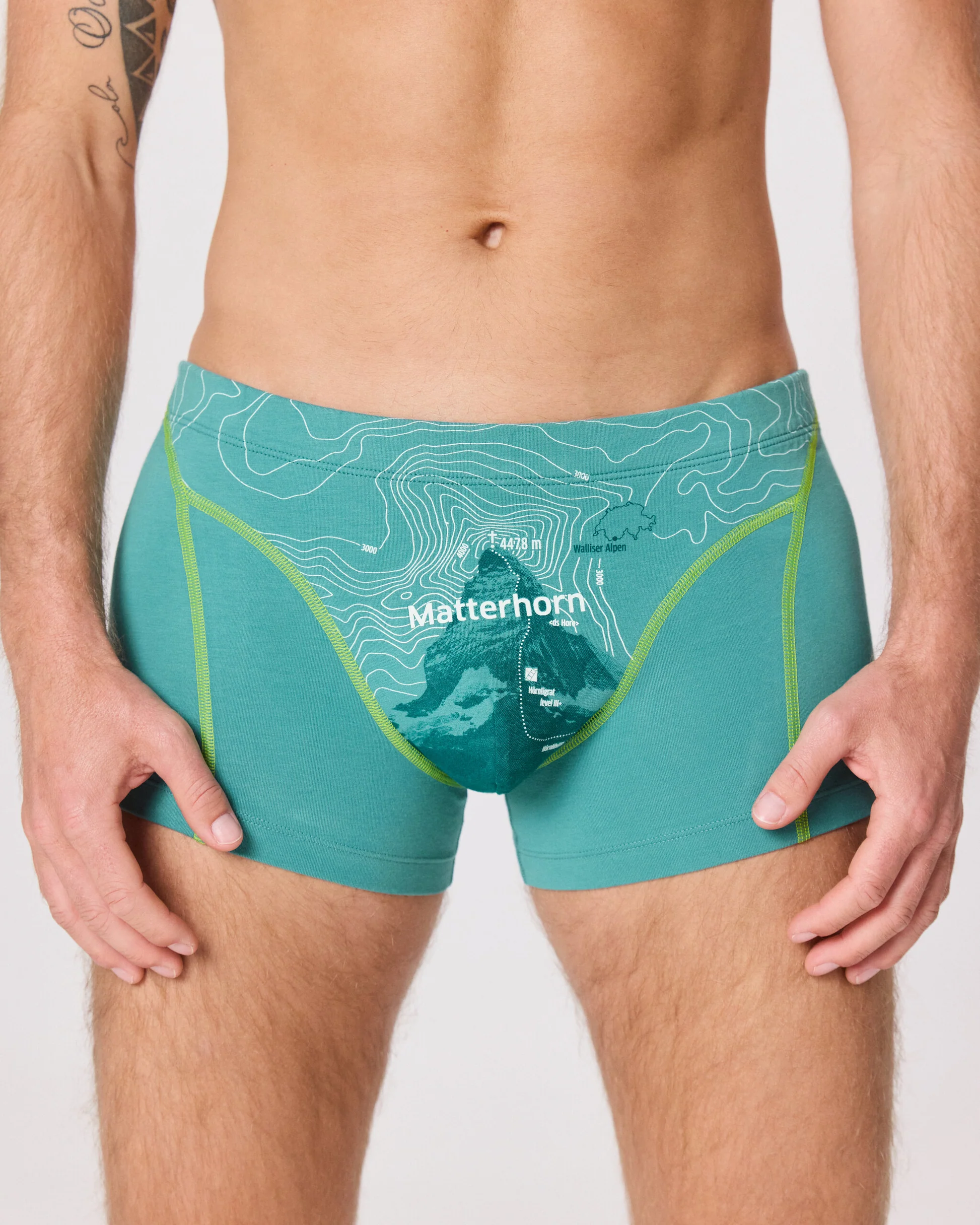 ESFE Alpine Bio-Wäsche Herren Boxer in Patinagrün - MATTERHORN ESFE Alpine Bio-Wäsche Herren Boxer in Patinagrün - MATTERHORN