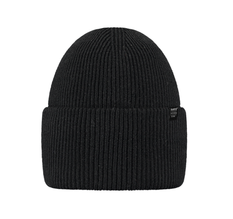 Barts Haveno Unisex Beanie mit Umschlag - Black/Schwarz Barts Haveno Unisex Beanie mit Umschlag - Black/Schwarz