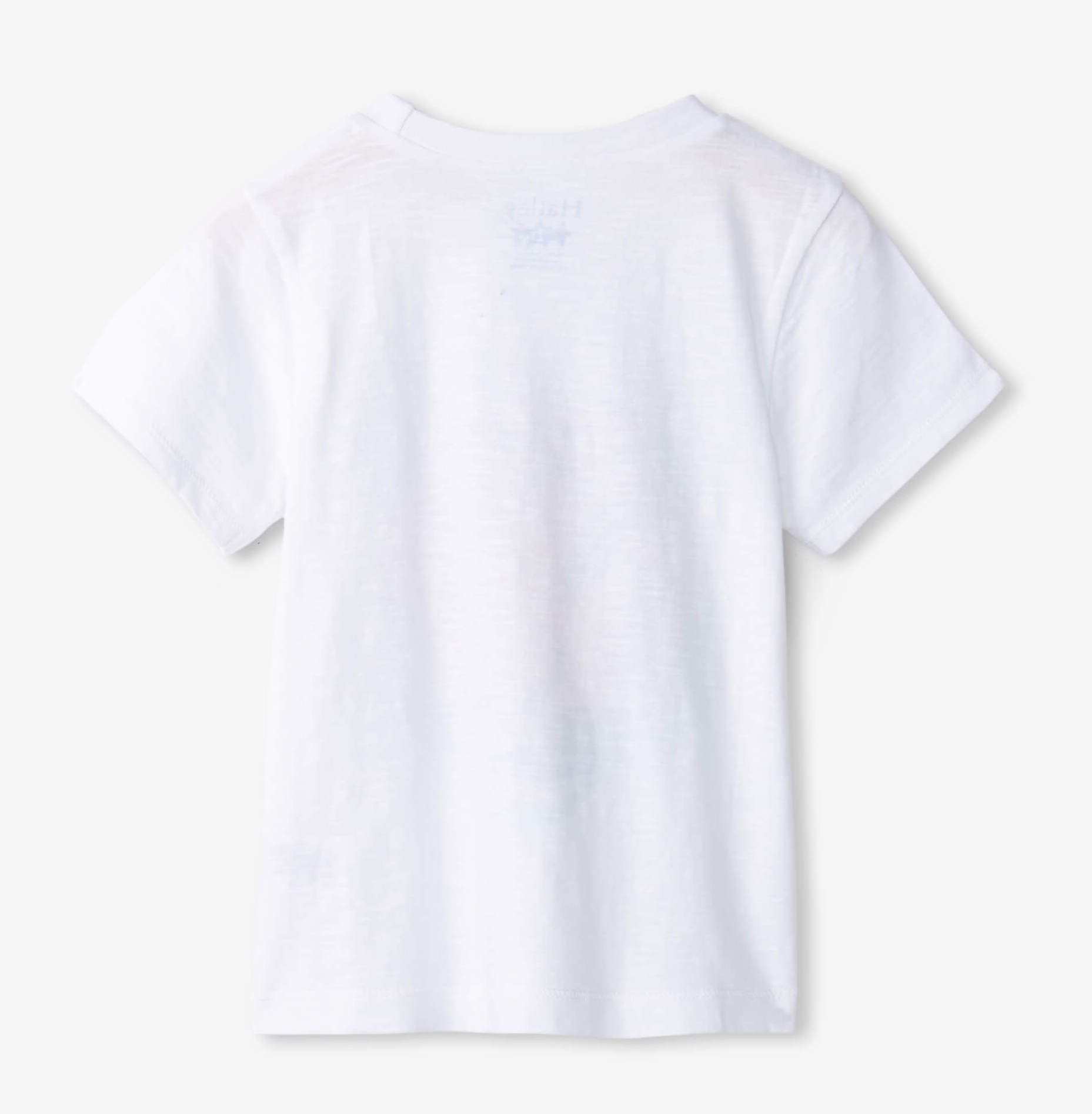 S24WCT1300_A Hatley Kurzarm T-Shirt in Weiß - Painted Tiger
