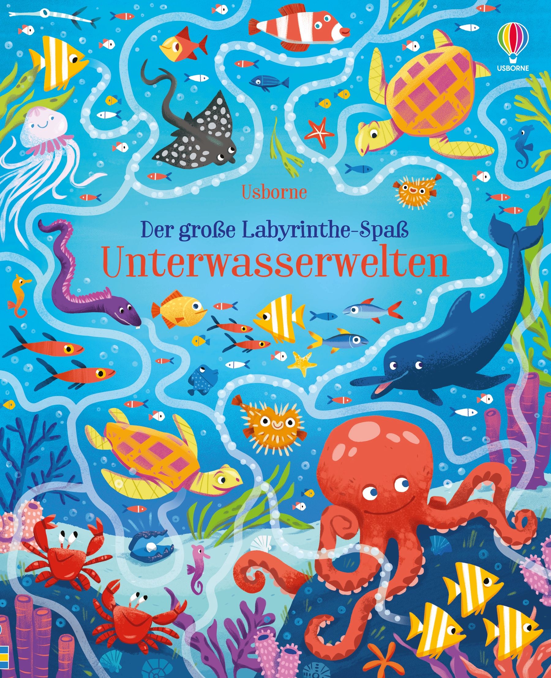 Usborne Der große Labyrinthe-Spaß - Unterwasserwelten