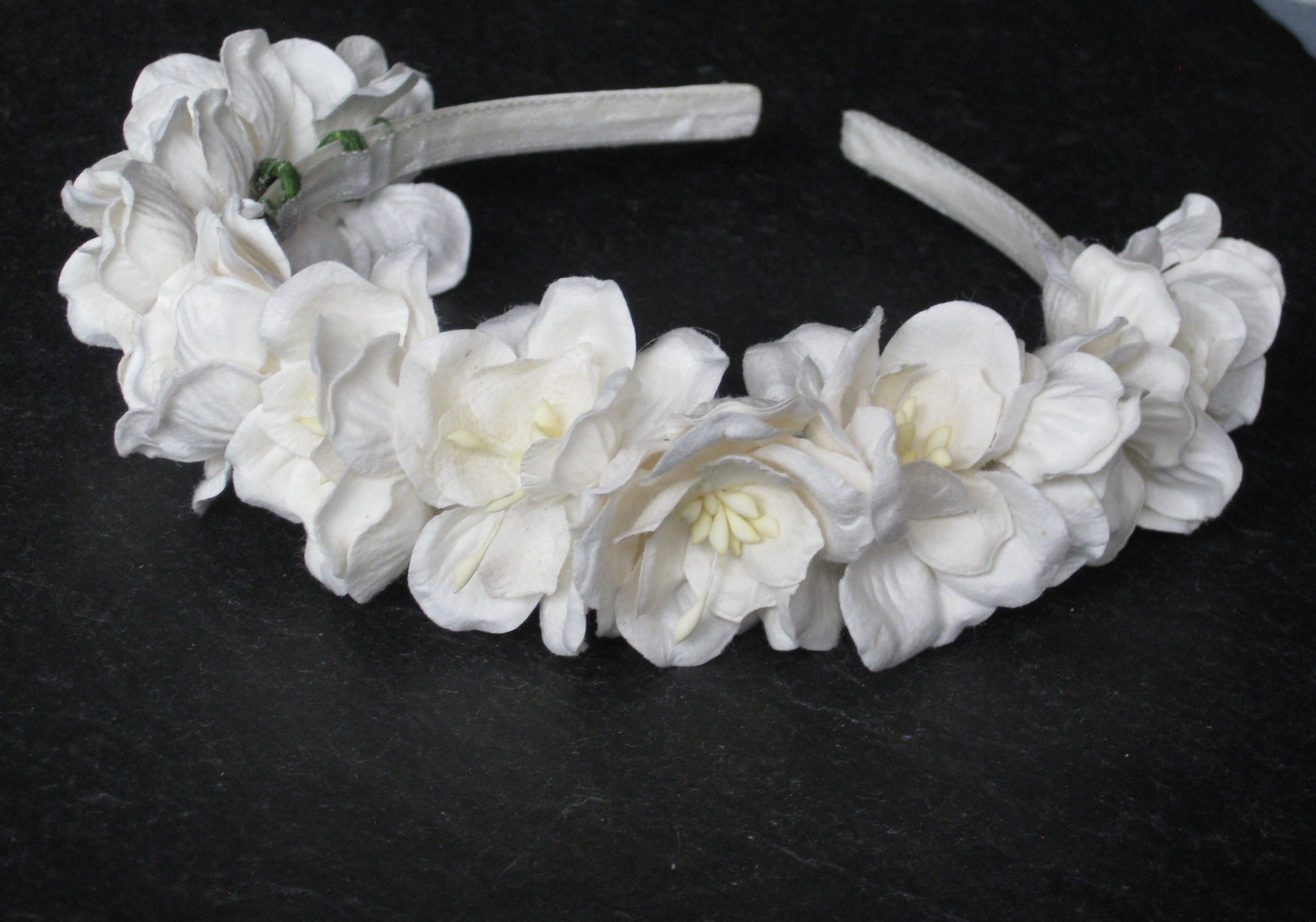 Wowzers Blütenkrone - Crown of Flowers - Handgefertigt - Farbauswahl - Große Blüten