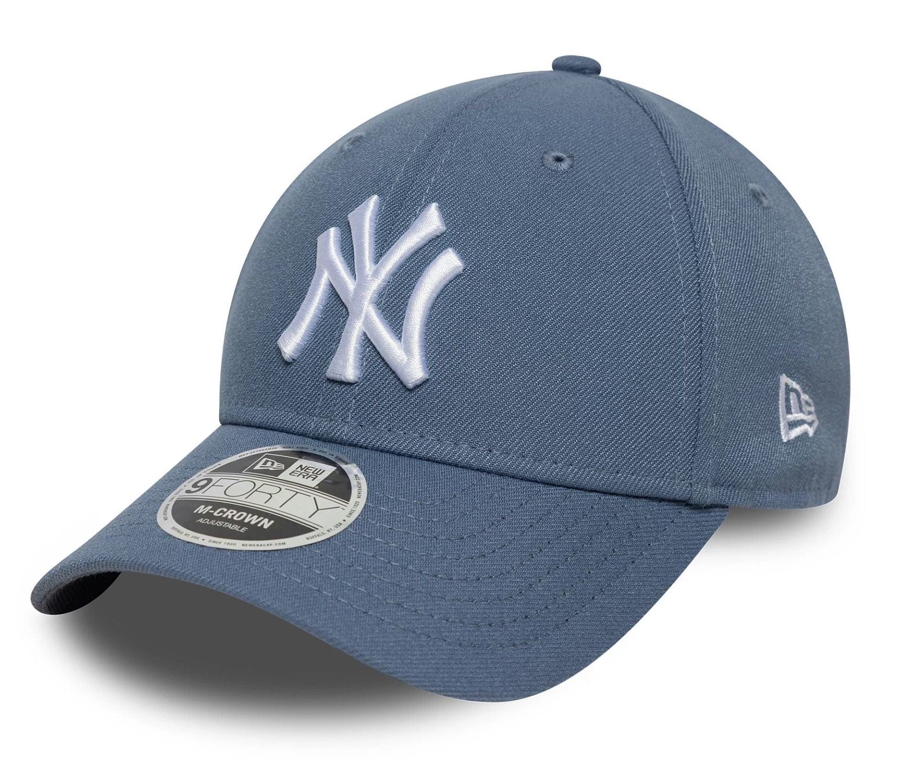 New Era New York Yankees MLB 9FORTY M-Crown Verstellbare Cap in Denim Blau New Era New York Yankees MLB 9FORTY M-Crown Verstellbare Cap in Denim Blau