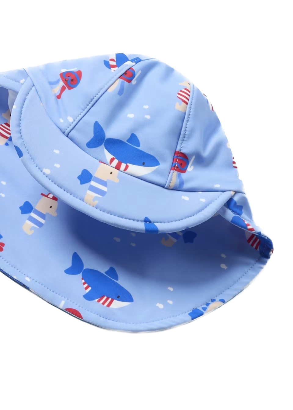 bade-set-2-teilig-upf-40-neugeborene-atlantis-XL-7 Mayoral Baby Bade-Set 2-teilig in Hellblau - Meerestiere UPF 40