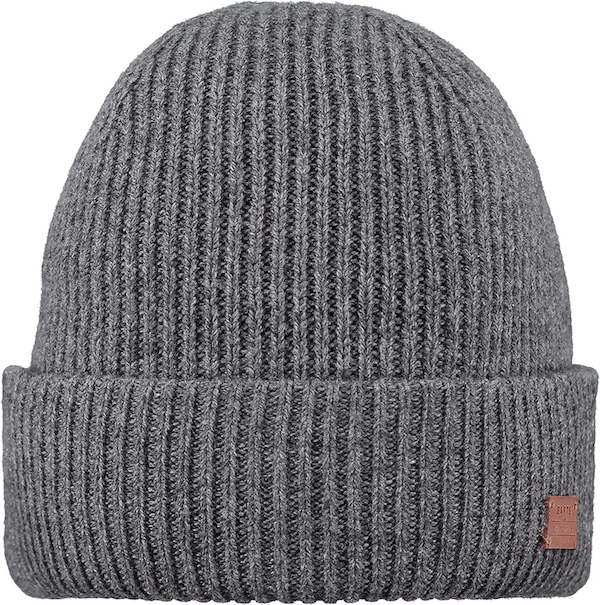 4892_Joshuar-Beanie_19 Barts Joshuar Beanie Mütze in Grau Heather - One Size