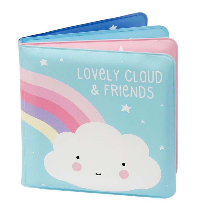 image_133-005-001_1 A Little Lovely Company Badebuch Wolken und Freunde