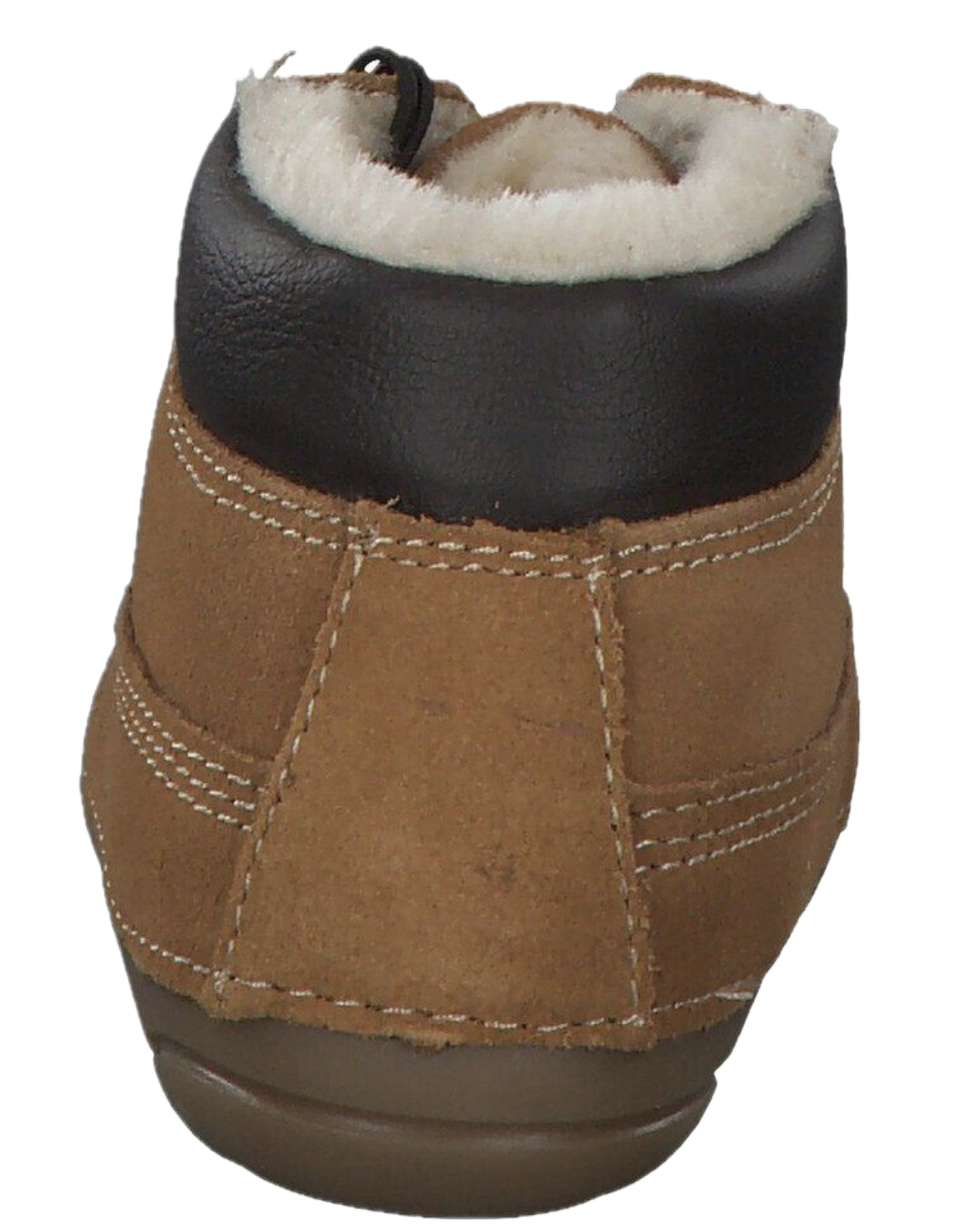 Lurchi Leder Lauflernschuhe gefüttert FERDI zum Binden - Tan/Braun