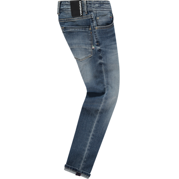 SS21KBD42106_Anzio-Blue_Cruziale-Blue_DETAIL Vingino Jeans Anzio - Skinny Fit Jog Jeans in Medium Blau Denim - SALE