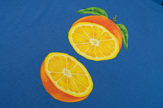 Someone Celine Awesome Kurzarm T-Shirt in Kobalt Balu - Orange Someone Celine Awesome Kurzarm T-Shirt in Kobalt Balu - Orange