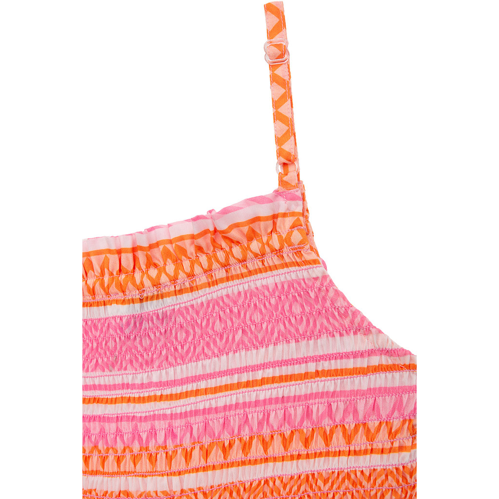 Danamade Girls DLUNA Sommer Maxikleid in Pink & Orange Danamade Girls DLUNA Sommer Maxikleid in Pink & Orange
