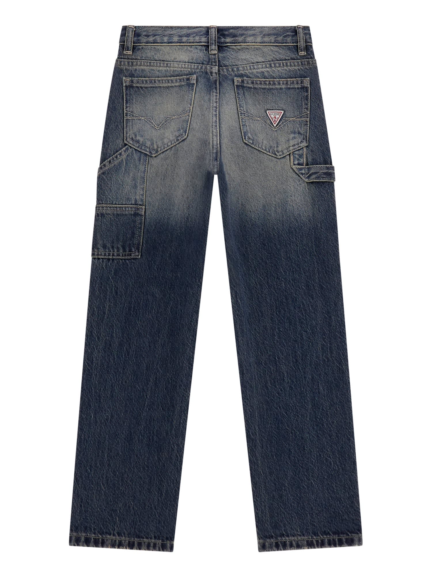 Guess Wide Leg Carpenter Jeans in Blau Guess Wide Leg Carpenter Jeans in Blau