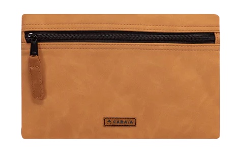 Cabaia Vordertasche - BOLCHOI Veganes Leder in Camel braun - SALE