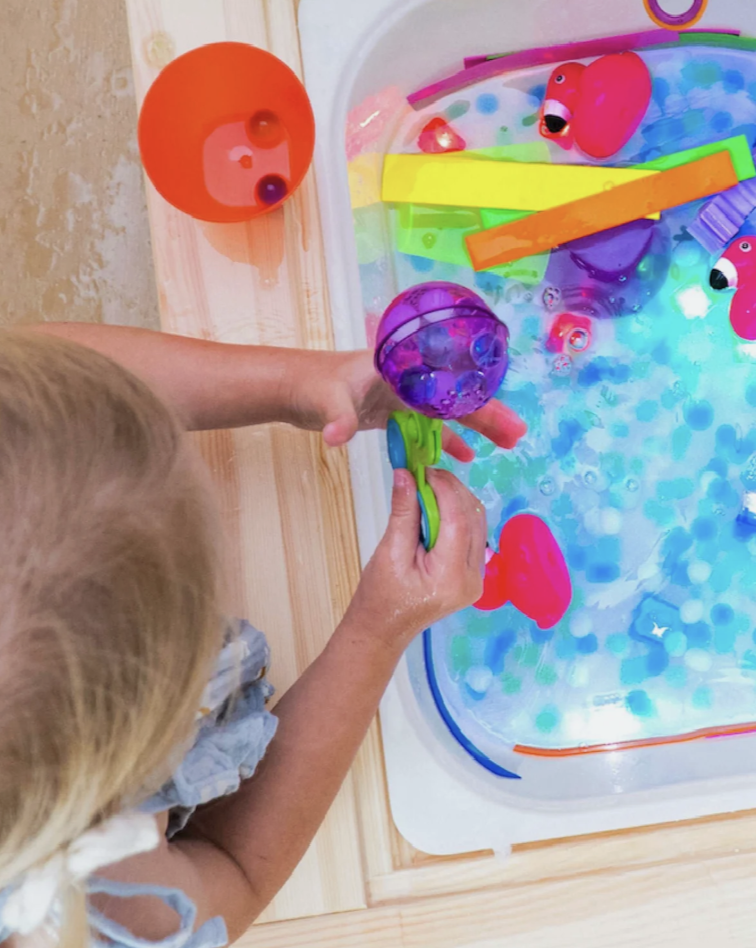 Glo Pals Leuchtende Badewürfel - 4 Stück - Blau Glo Pals Leuchtende Badewürfel - 4 Stück - Blau