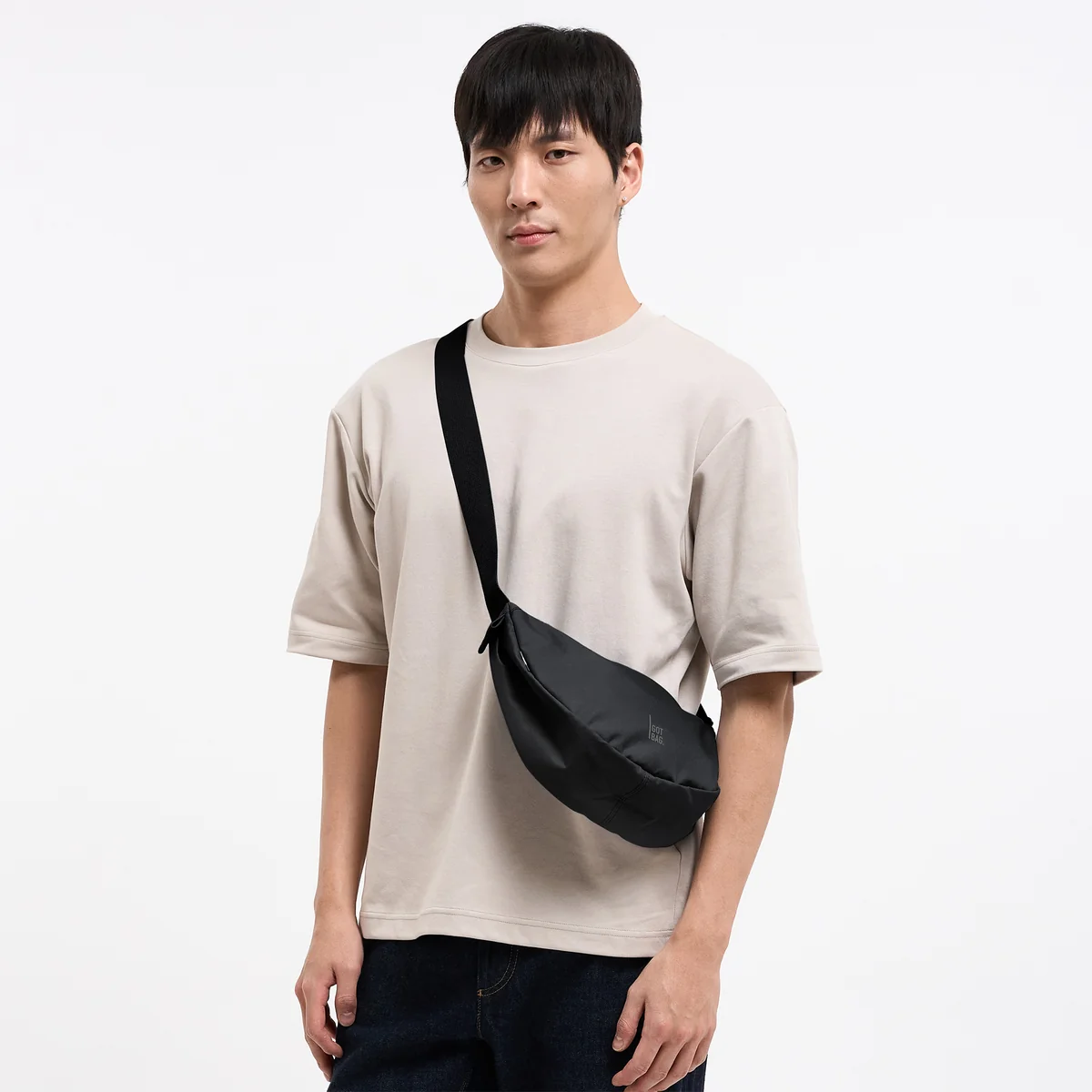Got Bag Crossbody Moon Bag Small - Black/Schwarz Got Bag Crossbody Moon Bag Small - Black/Schwarz