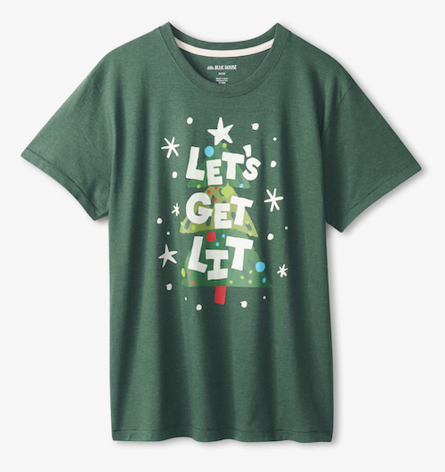 Little Blue House Herren Kurzarm T-Shirt Christmas Trees - Weihnachtsbäume - SALE Little Blue House Herren Kurzarm T-Shirt Christmas Trees - Weihnachtsbäume - SALE