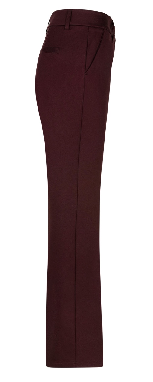 Red Button Bibette punta burgundy Viskose Stretch Chino in Weinrot Red Button Bibette punta burgundy Viskose Stretch Chino in Weinrot