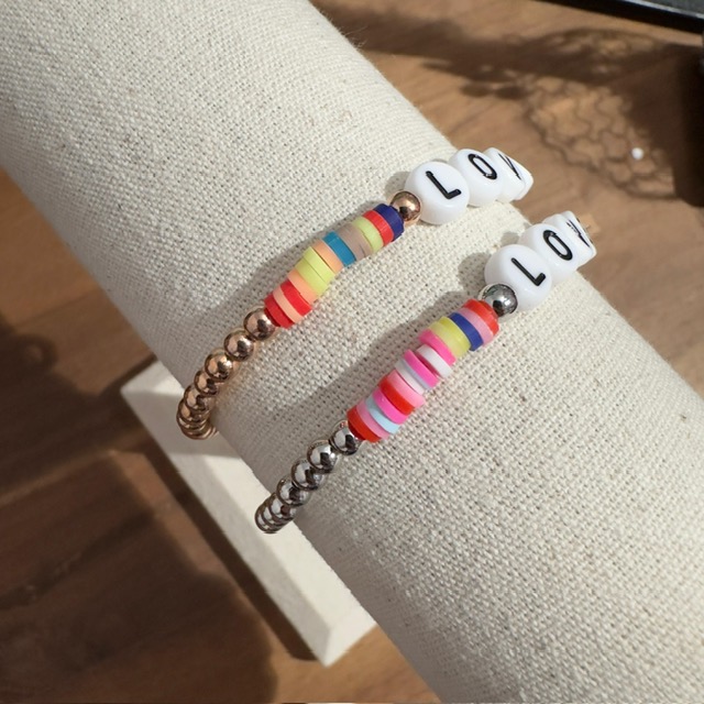Lua Circle of Life Armband - Elastisch mit bunten Perlen - HOPE