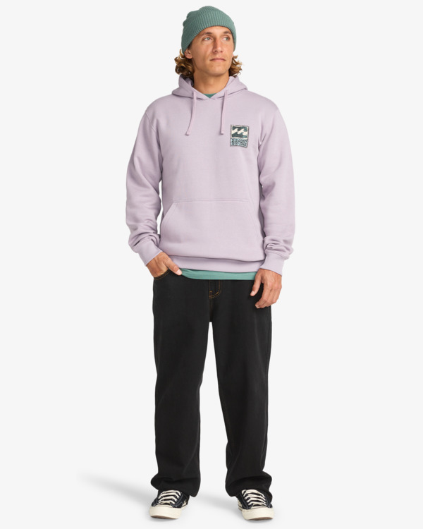 Billabong Foundation Po Hoodie in Smokey Flieder Kapuzenpulli für Herren