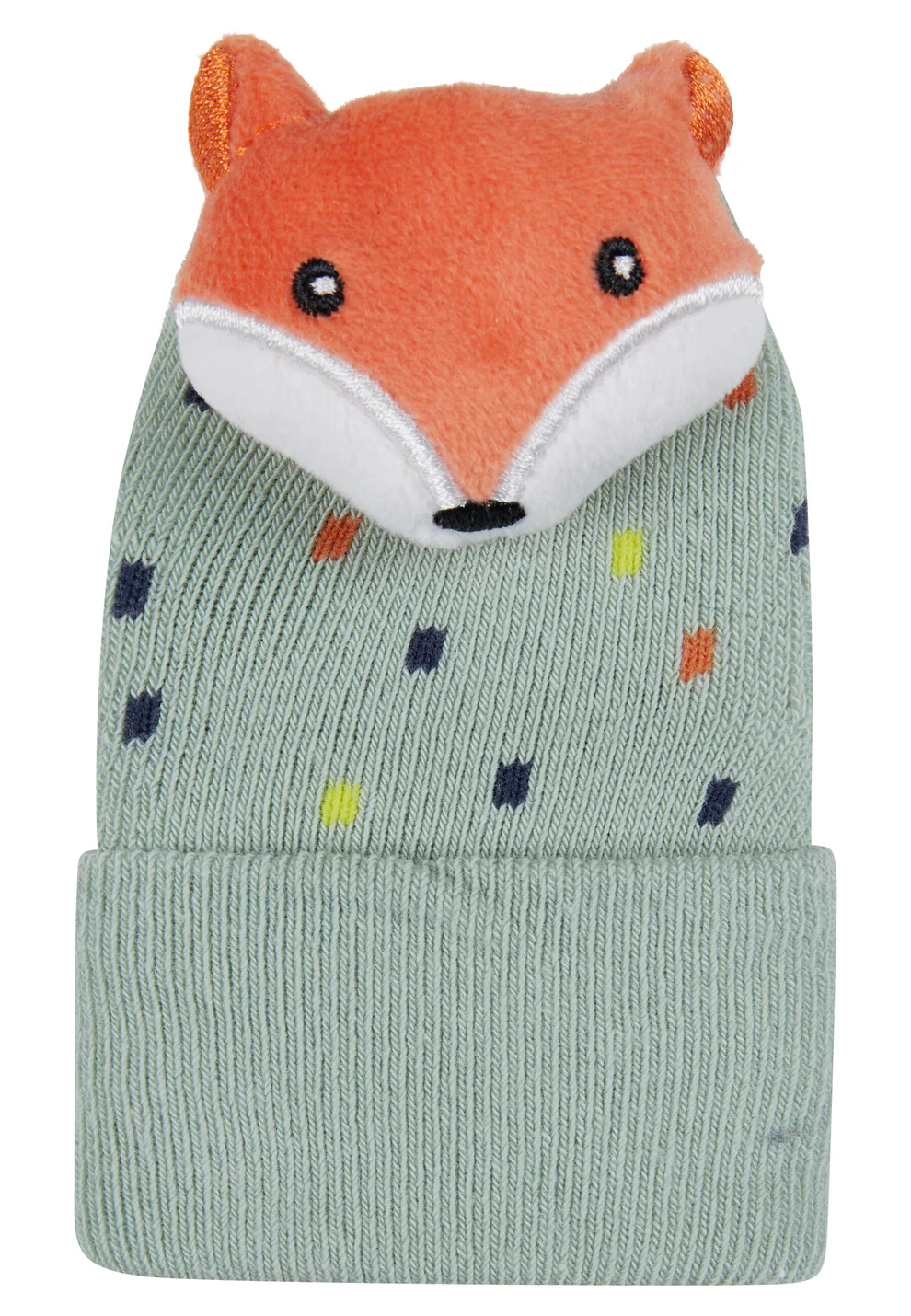 Sterntaler Baby Rasselsöckchen in Grün - Fuchs Sterntaler Baby Rasselsöckchen in Grün - Fuchs