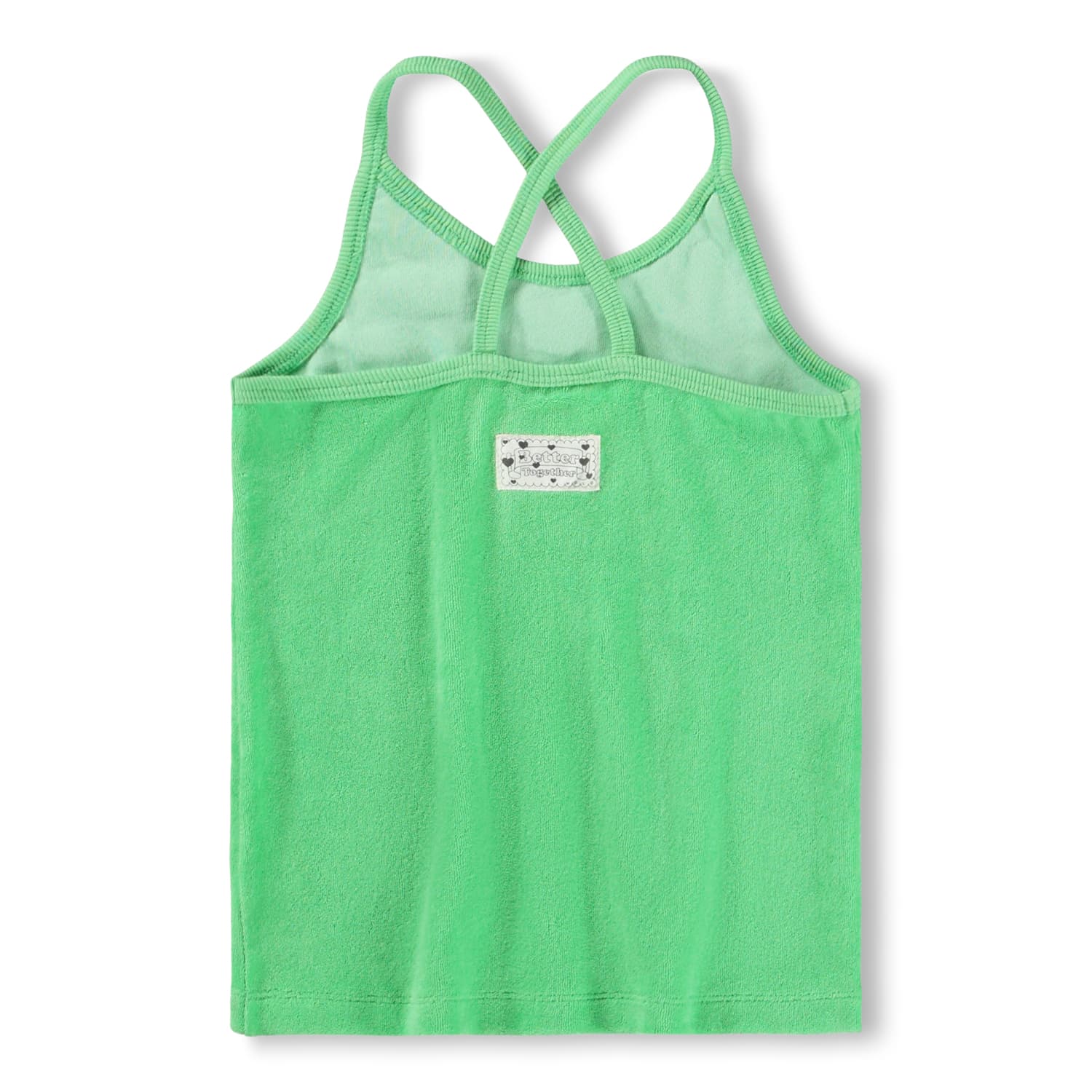 Molo Ria Frottee Top in Green Garden Neon Grün Terry Molo Ria Frottee Top in Green Garden Neon Grün Terry