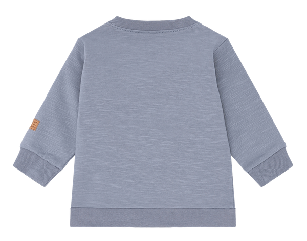 Hust & Claire Sofus Sweatshirt in Flint Blau - Dino - Triceratops - SALE Hust & Claire Sofus Sweatshirt in Flint Blau - Dino - Triceratops - SALE