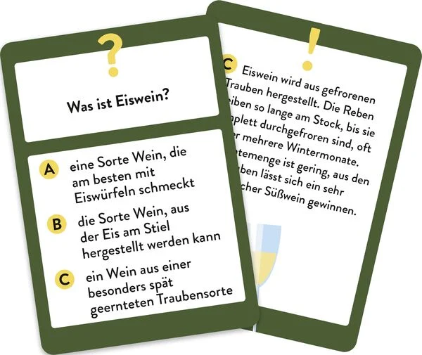 Wein Wissens-Quiz Karten - 50 Spannende und kuriose Fragen für Wein-Liebhaber Wein Wissens-Quiz Karten - 50 Spannende und kuriose Fragen für Wein-Liebhaber