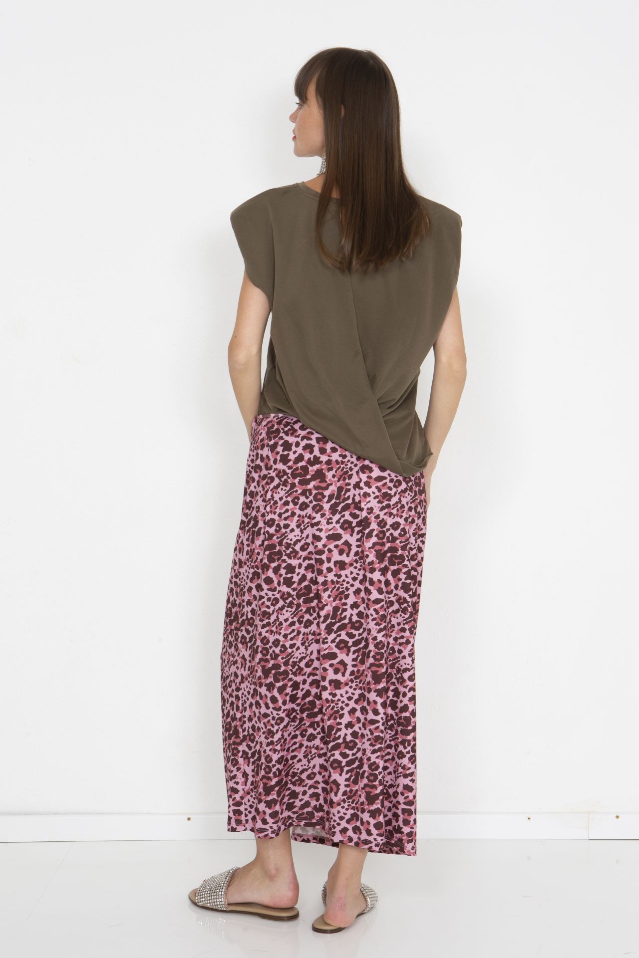 Marivie Rock Present! Leo Dots Aubergine - Leoprint - SALE Marivie Rock Present! Leo Dots Aubergine - Leoprint - SALE