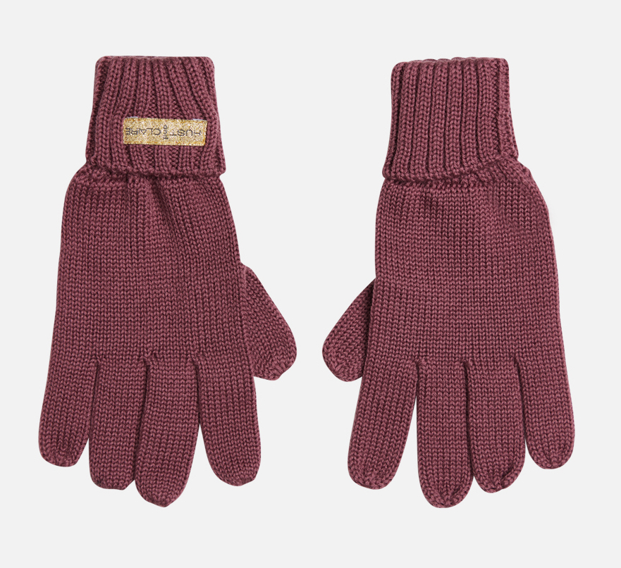 51517-fashion-outerwear-festo-handsker Hust & Claire Festo Wolle Fingerhandschuhe - Pflaume
