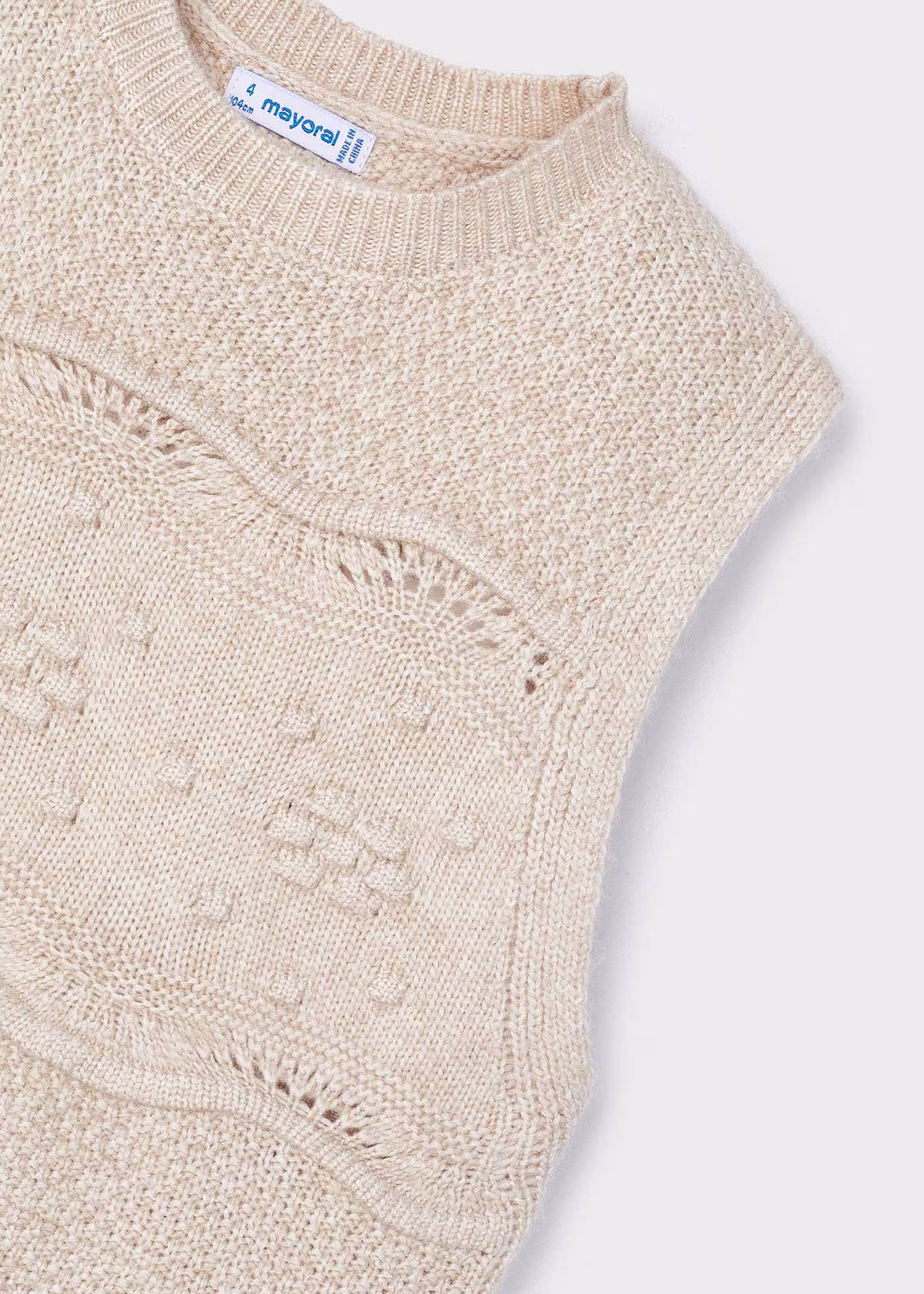 Mayoral Strickweste / Strick Pullunder in Arena Beige - SALE Mayoral Strickweste / Strick Pullunder in Arena Beige - SALE