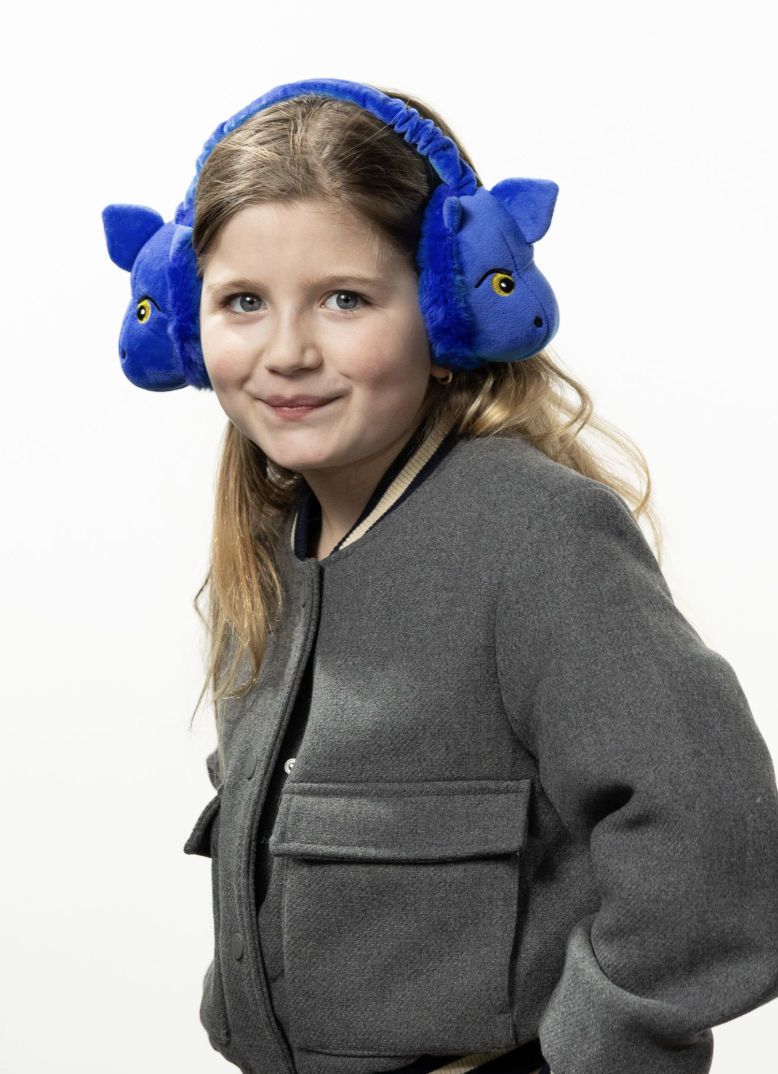 Barts Kids Rexie Ohrwärmer Earmuffs Dino - Blau