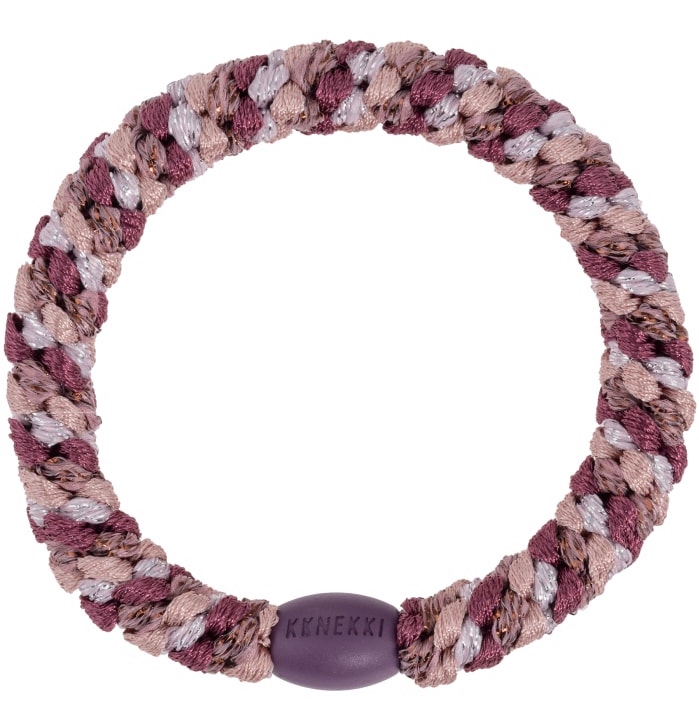 Kknekki Haargummi/Armband - Mix Plum Pink Glitter - Pflaume/Pink Glitzer