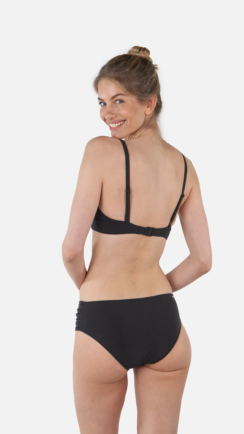 Barts Solid Underwire Bikini Oberteil in Schwarz
