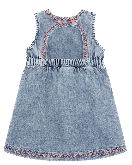 Hust & Claire Katinka Kleid Weiches Washed Denim