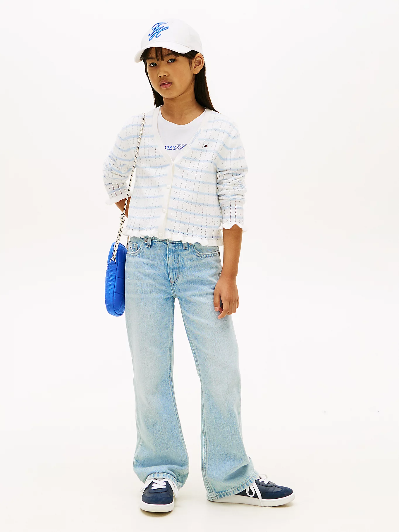 Tommy Hilfiger Mädchen Jeans in Flare Light Blue Tommy Hilfiger Mädchen Jeans in Flare Light Blue