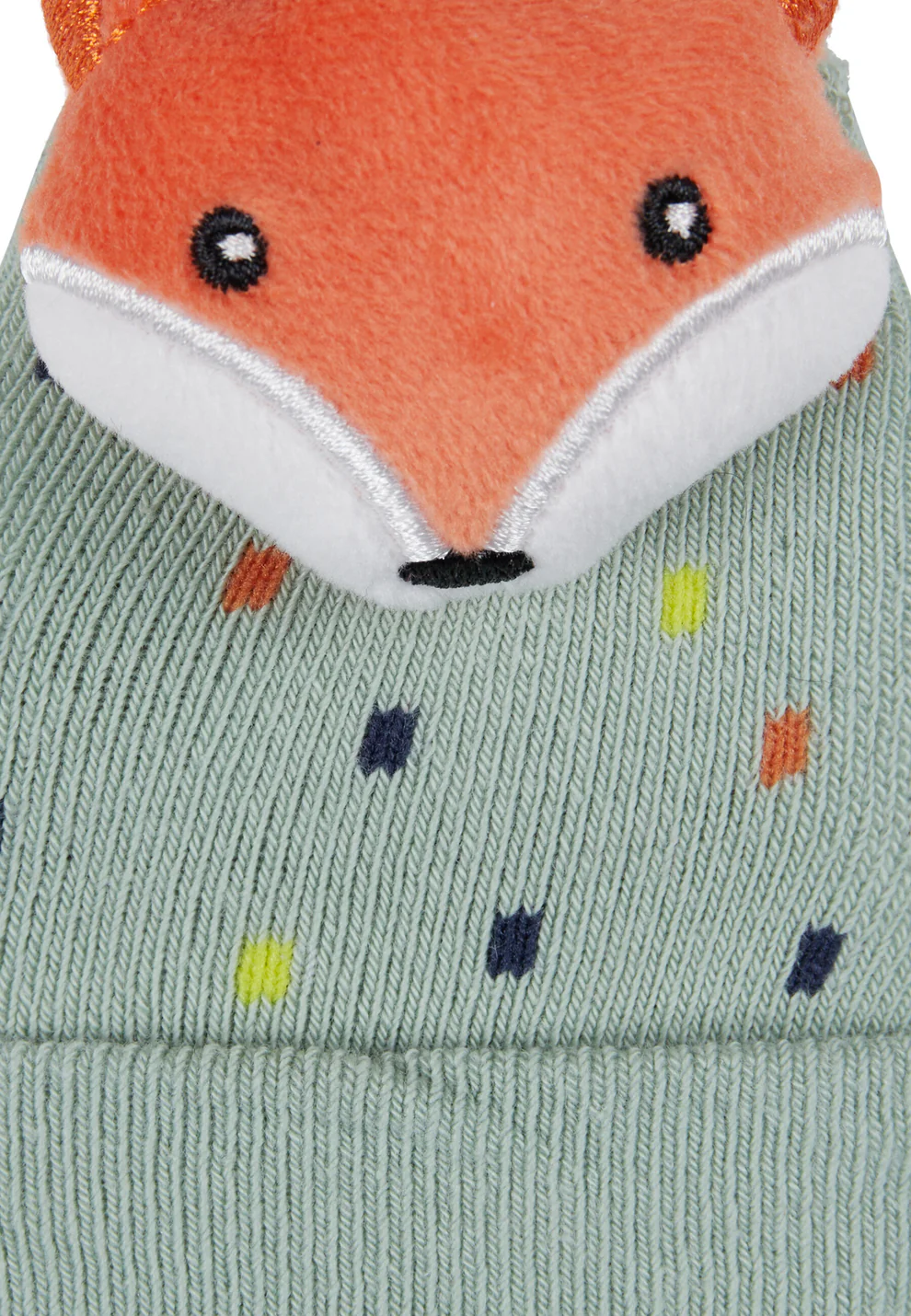 Sterntaler Baby Rasselsöckchen in Grün - Fuchs Sterntaler Baby Rasselsöckchen in Grün - Fuchs