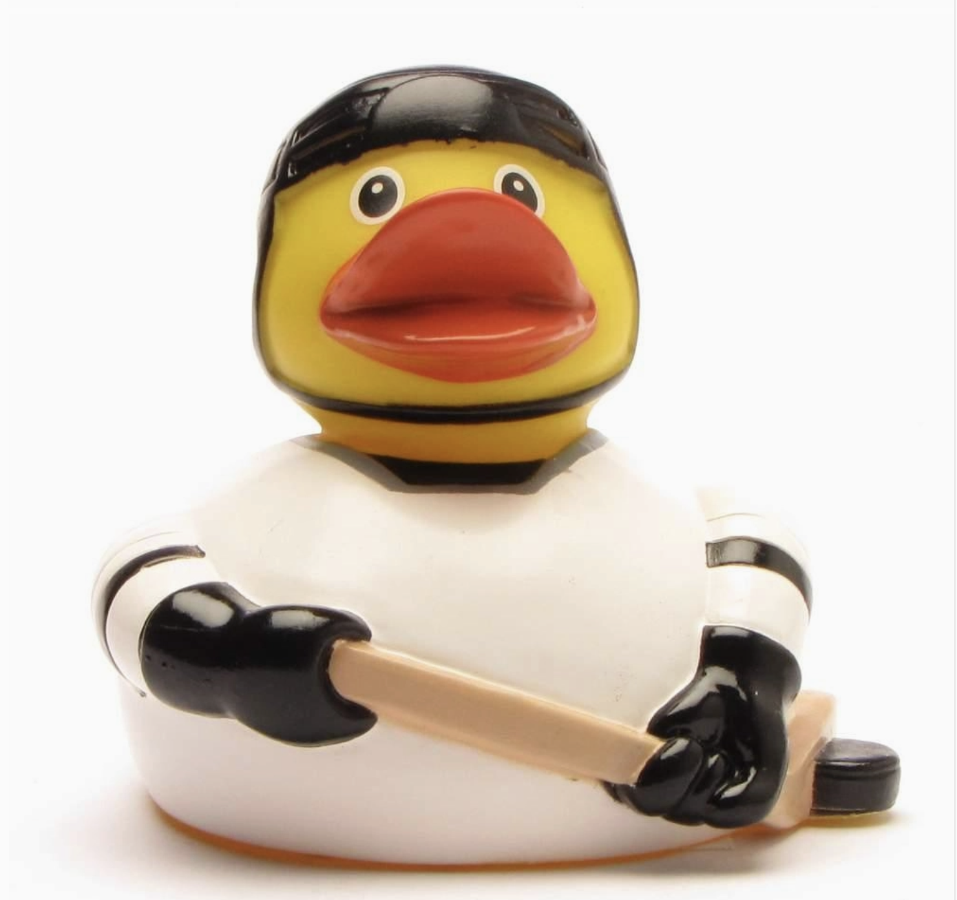 Lanco Eishockey Duck - Naturkautschuk Ente - Eishockey Weiß