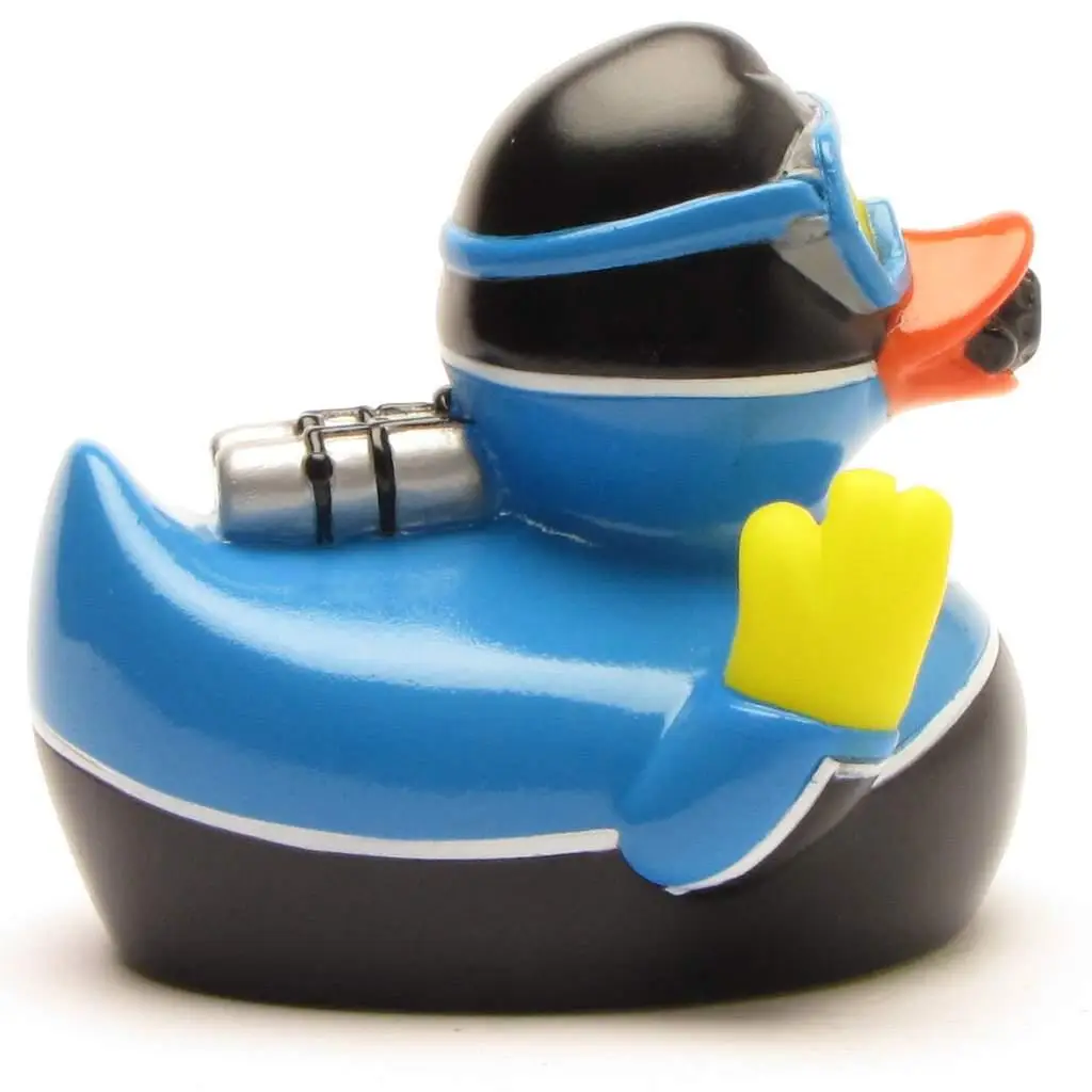 Lanco Duck - Naturkautschuk Badeente Taucher - Gummiente