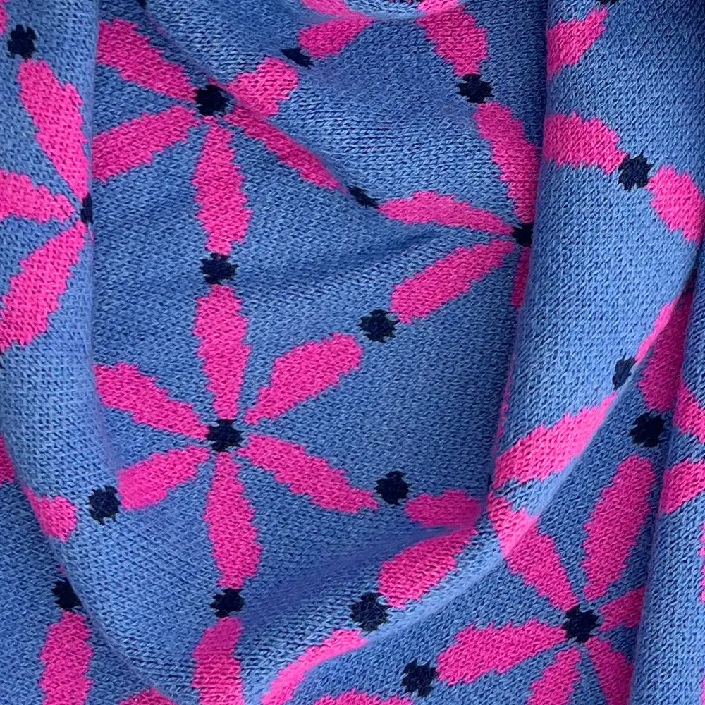 LOT83 Strickschal Schal Jasmijn Blau & Pink LOT83 Strickschal Schal Jasmijn Blau & Pink