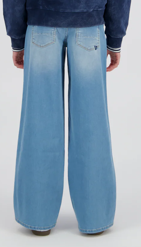 Vingino Mädchen Wideleg Jeans Bellini - Old Vintage in Blau
