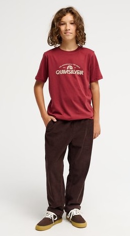 Quiksilver Taxer Cord Hose mit Stretch in Schoko Braun Quiksilver Taxer Cord Hose mit Stretch in Schoko Braun