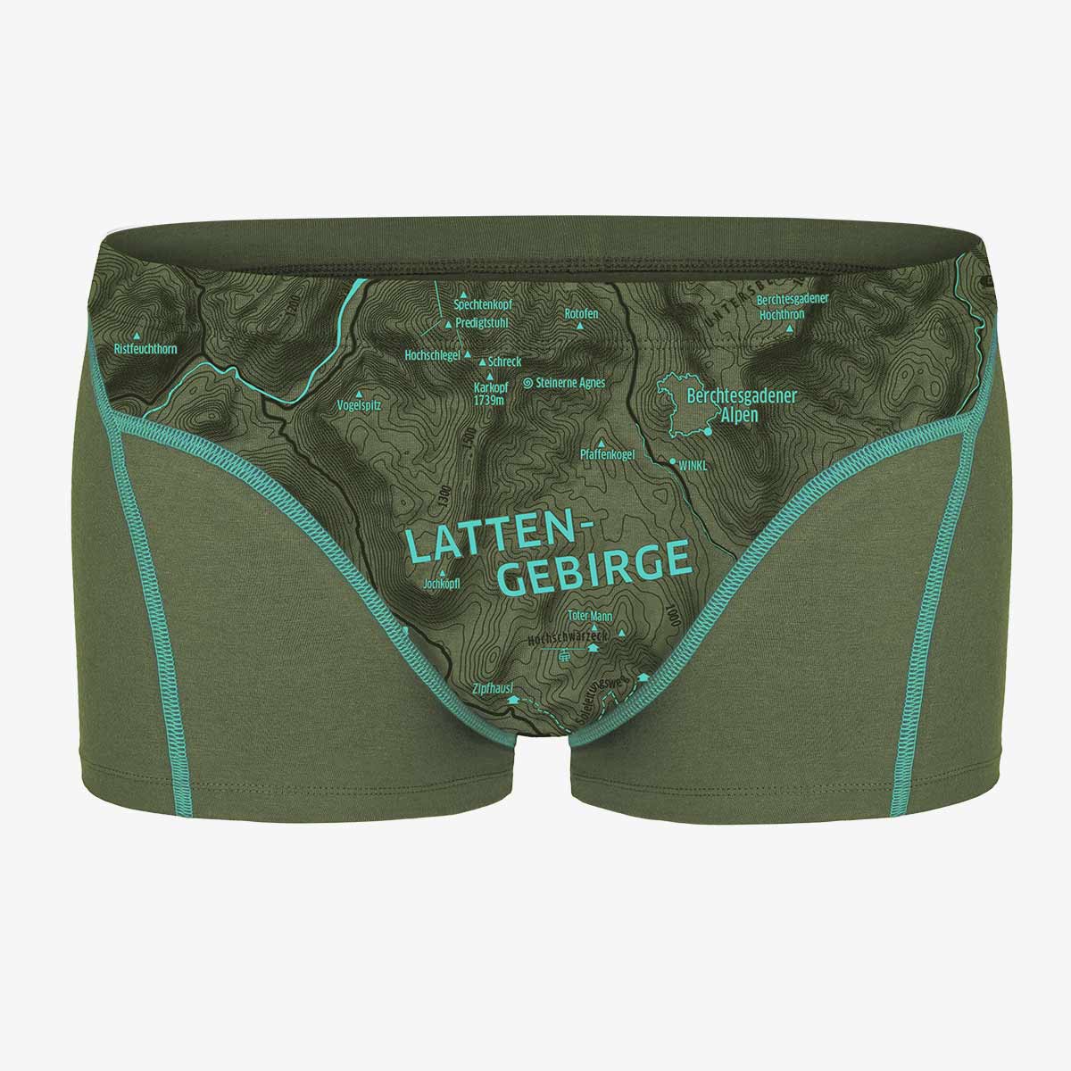 ESFE Alpine Bio-Wäsche Herren Boxer - Lattengebirge Oliv