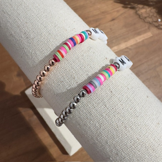 Lua Circle of Life Armband - Elastisch mit bunten Perlen - MAMA